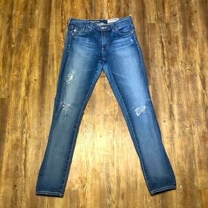 AG Adriano Goldschmied Jeans Women's 26R The Legging Ankle Super Skinny Fit